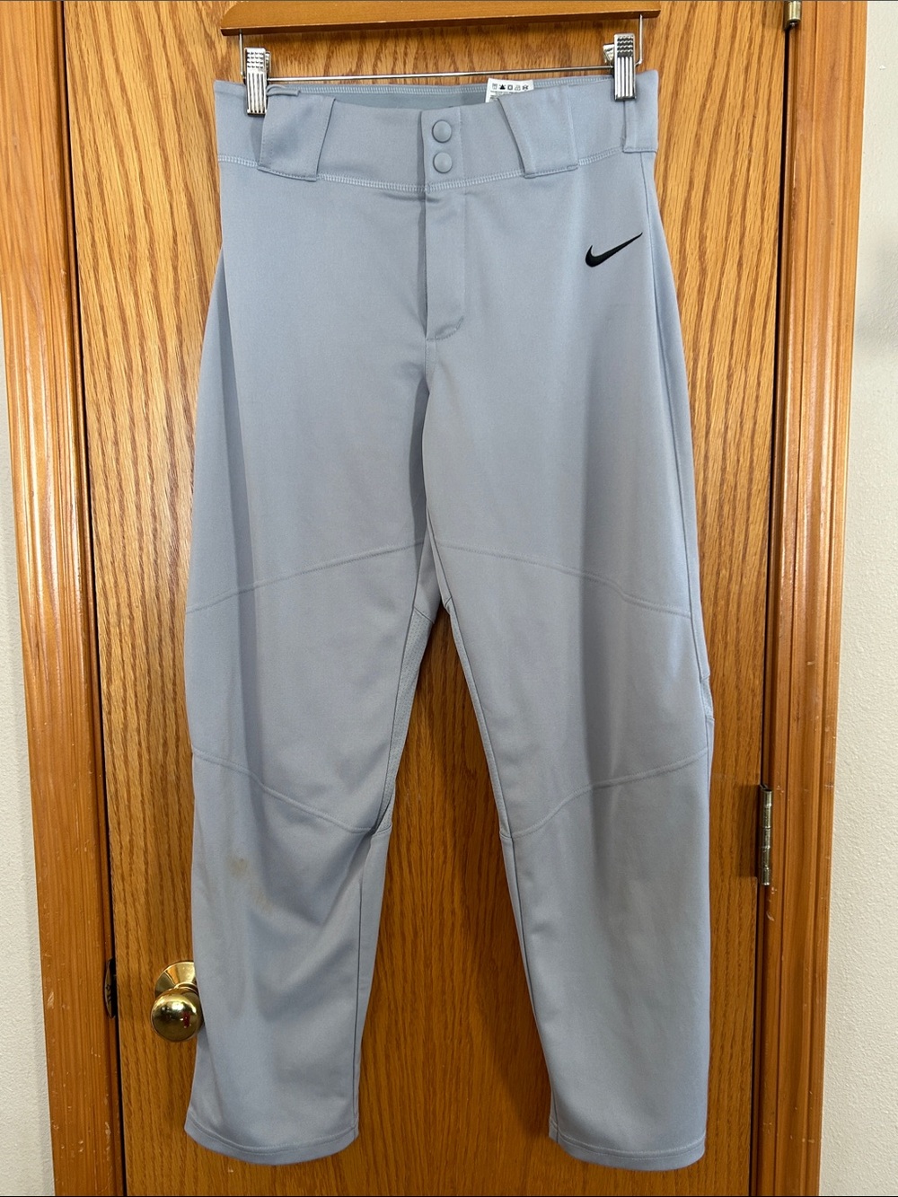 Nike Light Gray Baseball Athletic Pants Sz XL